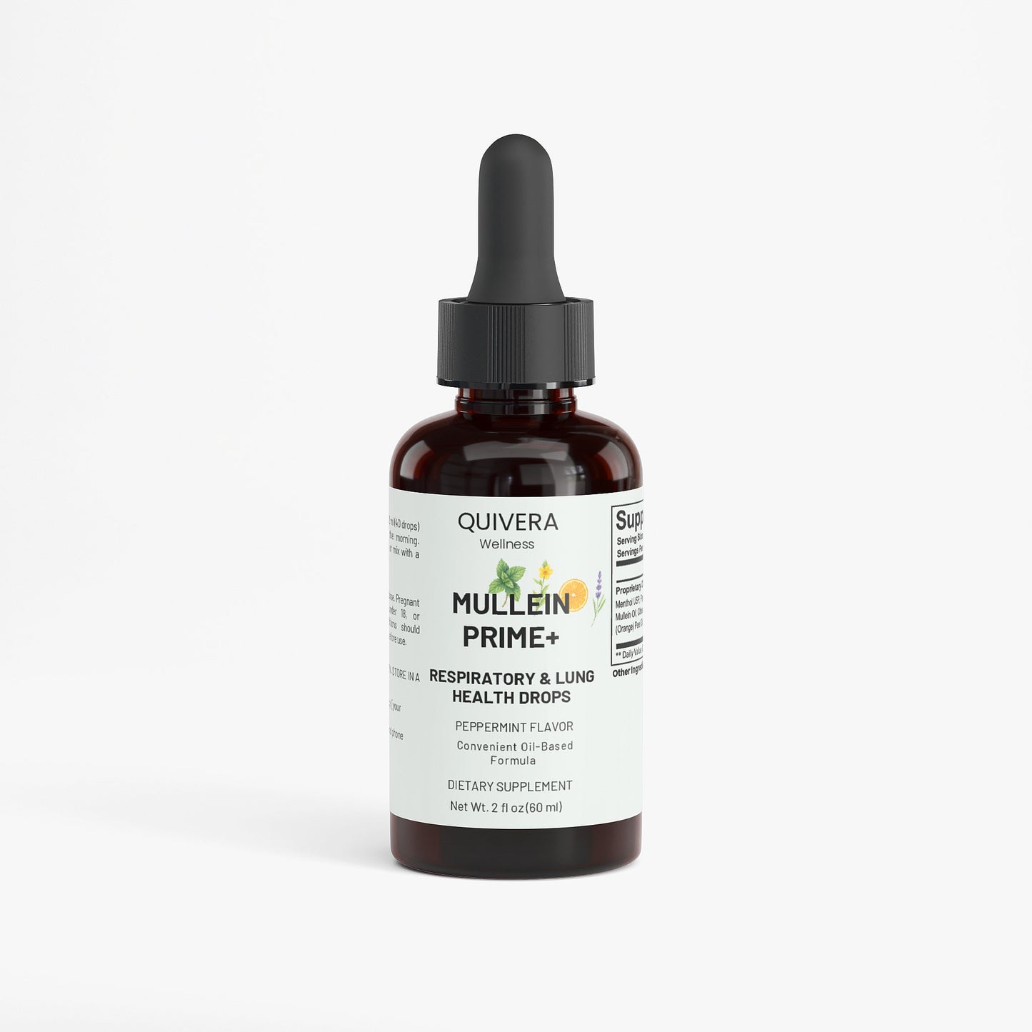 Mullein Prime+ Lung Cleanse & Detox Drops