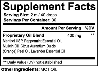 Mullein Prime+ Lung Cleanse & Detox Drops